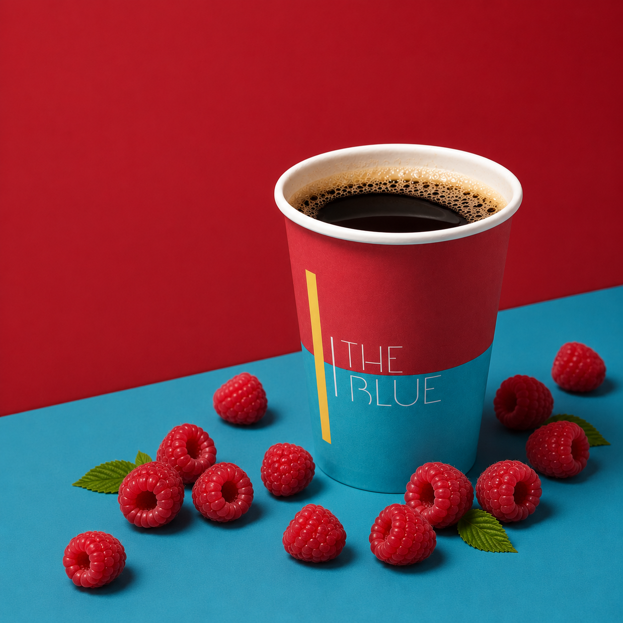 منيو تصنيف المشروبات الساخنة في The blue
