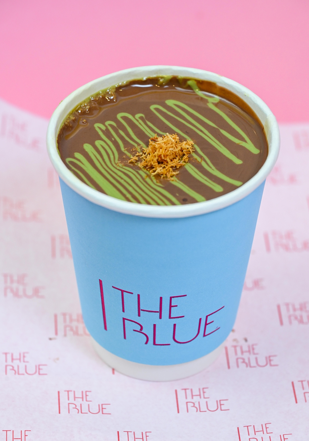 منيو تصنيف البودينغ  في The blue